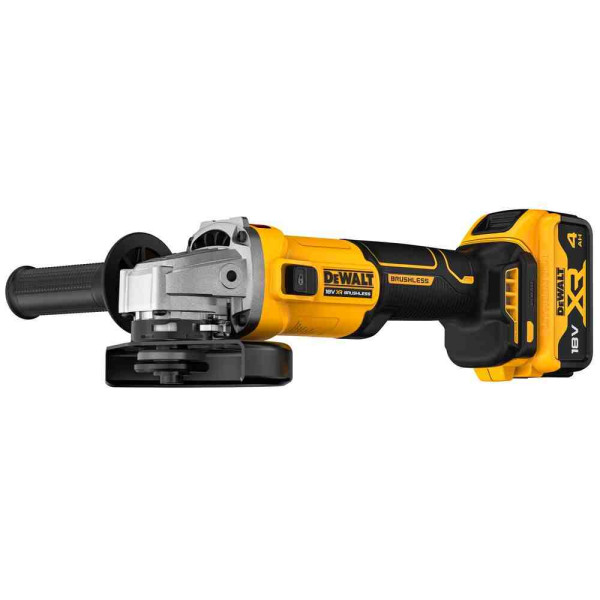 Шліфмашина кутова - болгарка акумуляторна безщіткова DeWALT DCG407M1T Шліфмашина кутова - болгарка акумуляторна безщіткова DeWALT DCG407M1T