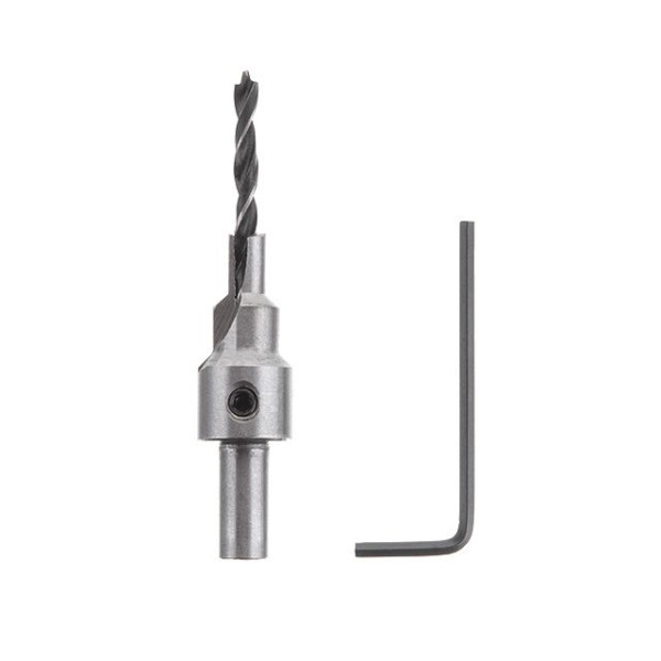 Свердло конфірматное 4,0/6,3 мм INTERTOOL SD-0240 Свердло конфірматное 4,0/6,3 мм INTERTOOL SD-0240