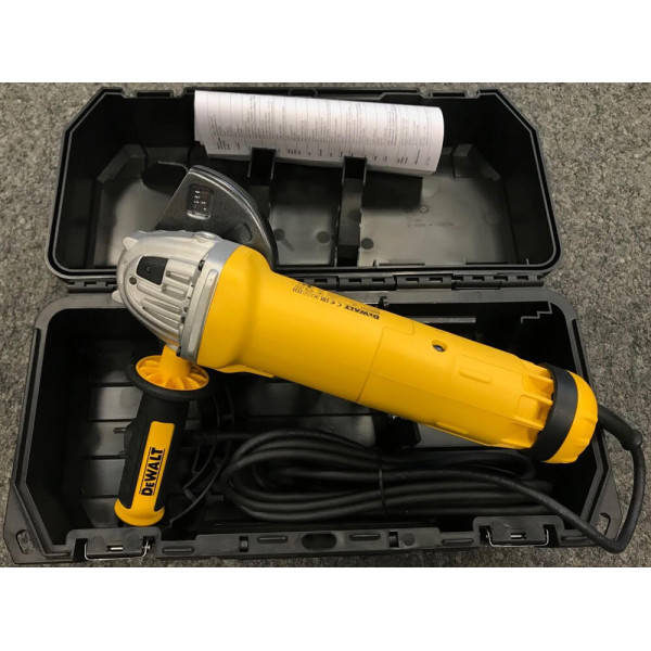 Шліфмашина кутова - болгарка мережева DeWALT DWE4237K Шліфмашина кутова - болгарка мережева DeWALT DWE4237K