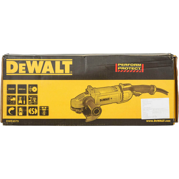 Шліфмашина кутова - болгарка мережева DeWALT DWE4579 Шліфмашина кутова - болгарка мережева DeWALT DWE4579