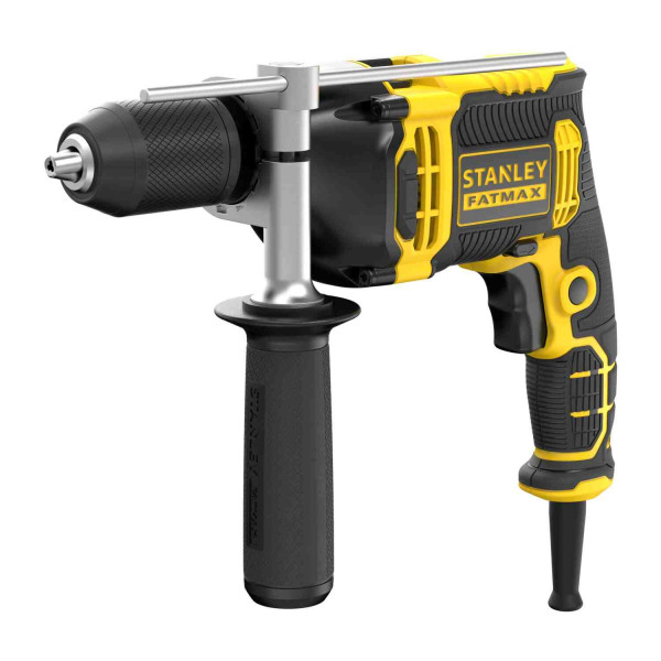 Дриль мережевий ударний 750 Вт, 0-3200 об/хв, 54400 уд/хв STANLEY FatMax STANLEY FATMAX FMEH750K Дриль мережевий ударний 750 Вт, 0-3200 об/хв, 54400 уд/хв STANLEY FatMax STANLEY FATMAX FMEH750K