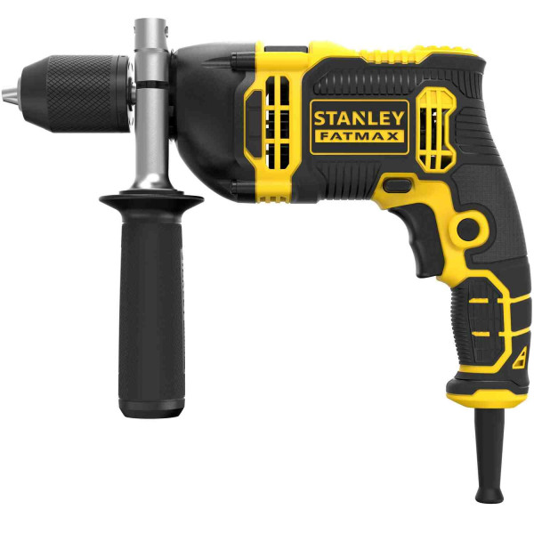 Дриль мережевий ударний 750 Вт, 0-3200 об/хв, 54400 уд/хв STANLEY FatMax STANLEY FATMAX FMEH750K Дриль мережевий ударний 750 Вт, 0-3200 об/хв, 54400 уд/хв STANLEY FatMax STANLEY FATMAX FMEH750K