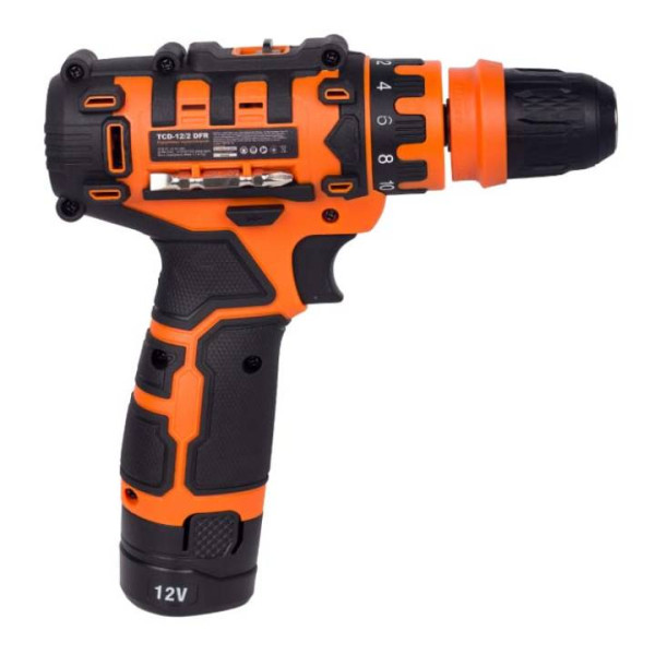 Шуруповерт акумуляторний TCD-12/2 DFR Шуруповерт акумуляторний TCD-12/2 DFR