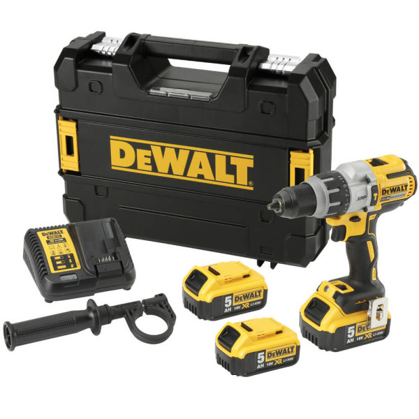 Дрель-шуруповерт аккумуляторная бесщеточный ударный DeWALT DCD996P3