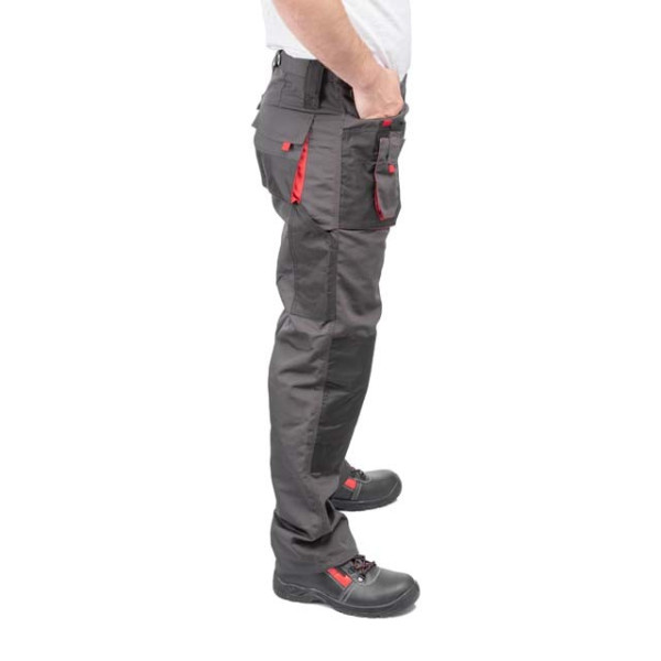 Брюки робочі, 80% поліестер / 20% бавовна, щільність 260 г/м², S INTERTOOL SP-3011 Брюки робочі, 80% поліестер / 20% бавовна, щільність 260 г/м², S INTERTOOL SP-3011