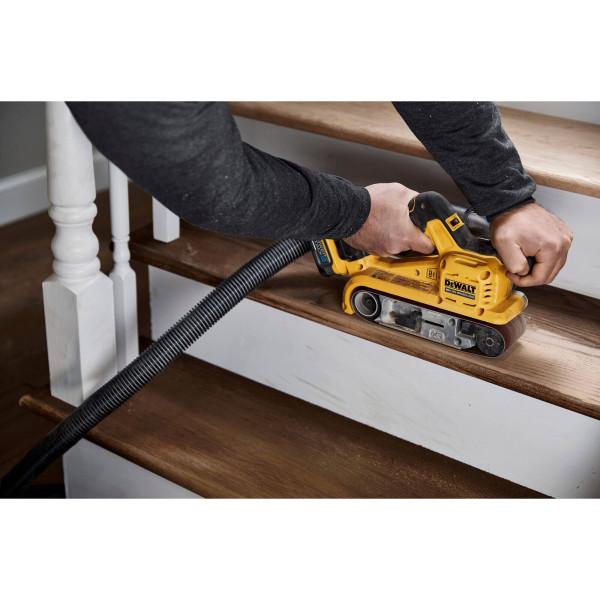 Шліфмашина стрічкова акумуляторна безщіткова DeWALT DCW220N Шліфмашина стрічкова акумуляторна безщіткова DeWALT DCW220N