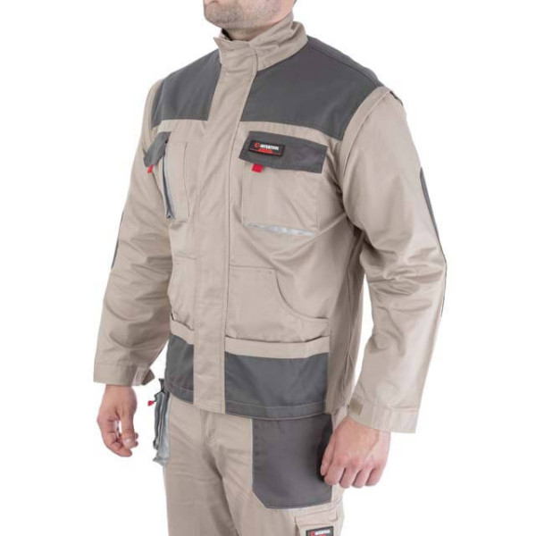 Куртка робоча 2 в 1, 100% бавовна, щільність 180 г/м², XXL INTERTOOL SP-3035