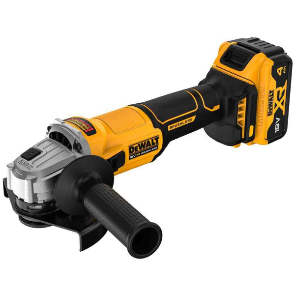 Шліфмашина кутова - болгарка акумуляторна безщіткова DeWALT DCG407M2T Шліфмашина кутова - болгарка акумуляторна безщіткова DeWALT DCG407M2T
