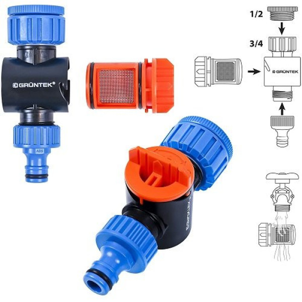 Фільтр для води GRUNTEK 40 л/хв Фільтр для води GRUNTEK 40 л/хв