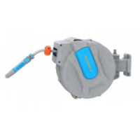 Котушка для шлангу автоматична GRUNTEK 20 м + 1,5 м