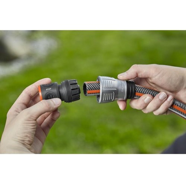 Конектор Gardena Premium з аквастопом 19 мм 3/4" Конектор Gardena Premium з аквастопом 19 мм 3/4"