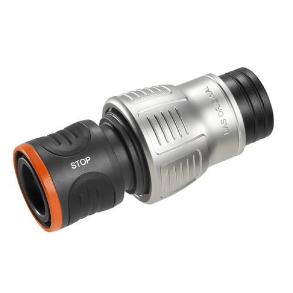 Конектор Gardena Premium з аквастопом 19 мм 3/4" Конектор Gardena Premium з аквастопом 19 мм 3/4"