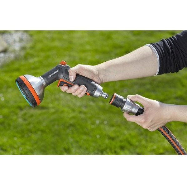 Конектор Gardena Premium з аквастопом 19 мм 3/4" Конектор Gardena Premium з аквастопом 19 мм 3/4"