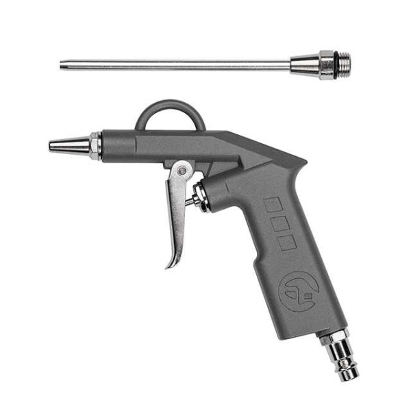 Пистолет продувочный, насадка: 25, 120 мм INTERTOOL PT-0804