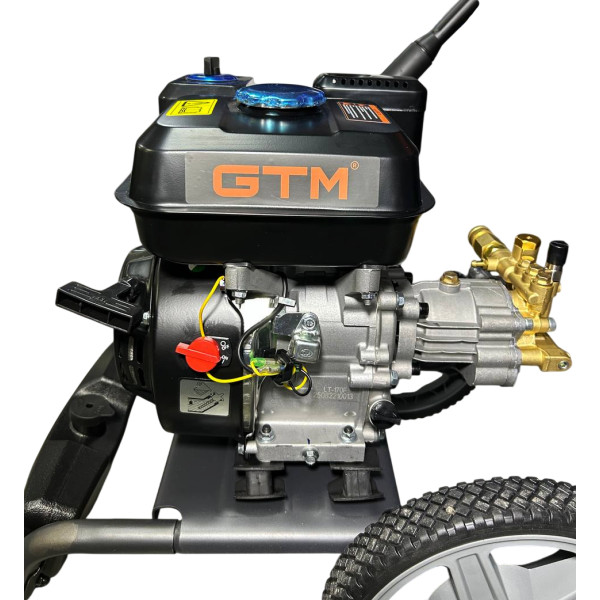 GTM - мийка в/т LT810B, тиск - 207Бар, прод. 10л/хв, шланг 8м, бенз.двигун GTM - мийка в/т LT810B, тиск - 207Бар, прод. 10л/хв, шланг 8м, бенз.двигун
