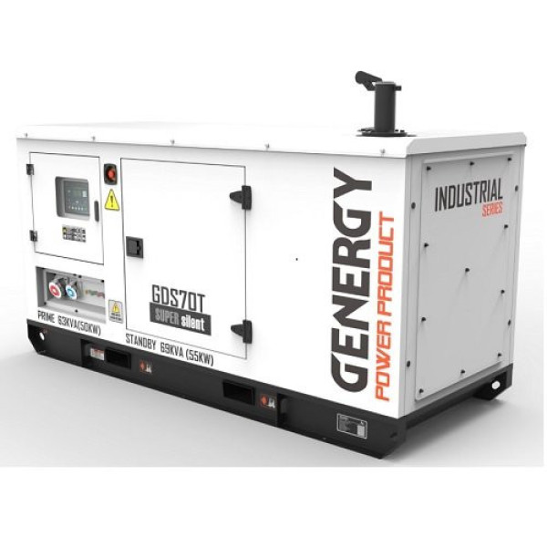 Генератор дизельний GENERGY GDS70T 55 кВт Генератор дизельний GENERGY GDS70T 55 кВт