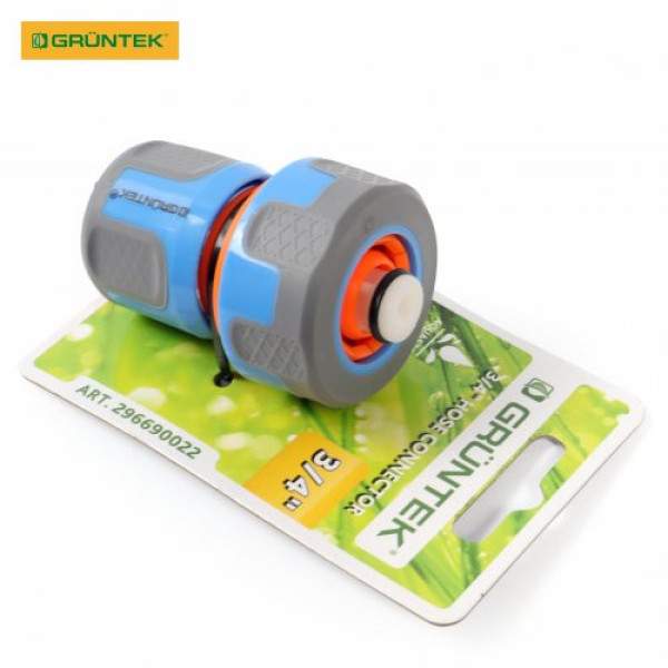 Конектор GRUNTEK 3/4" з аквастопом Конектор GRUNTEK 3/4" з аквастопом