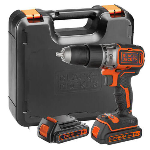 Дрель-шуруповерт аккумуляторная бесщеточный ударный BLACK+DECKER BL188KB Дрель-шуруповерт аккумуляторная бесщеточный ударный BLACK+DECKER BL188KB