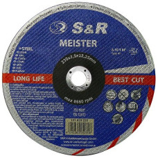 Круг відрізний по металу S & R Meister A 30 R BF 230x2,5x22,2