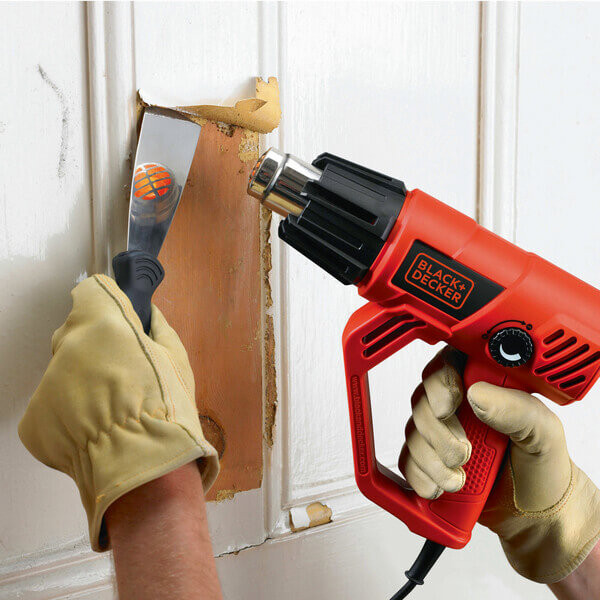 Пистолет горячего воздуха - фен сетевой BLACK+DECKER KX2001 Пистолет горячего воздуха - фен сетевой BLACK+DECKER KX2001
