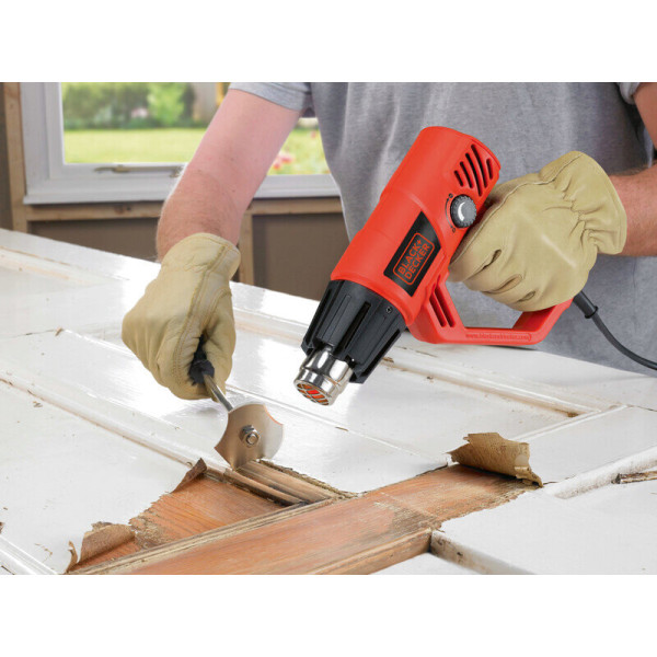 Пистолет горячего воздуха - фен сетевой BLACK+DECKER KX2001 Пистолет горячего воздуха - фен сетевой BLACK+DECKER KX2001