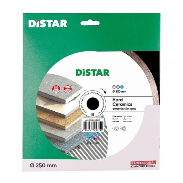 Диск алмазний відрізний Di-Star Hard Ceramics 250x25.4 Диск алмазний відрізний Di-Star Hard Ceramics 250x25.4