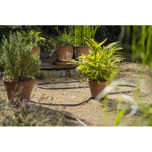 Шланг Gardena Liano Life Set текстильний садовий 13 мм 1/2" 20 м Шланг Gardena Liano Life Set текстильний садовий 13 мм 1/2" 20 м