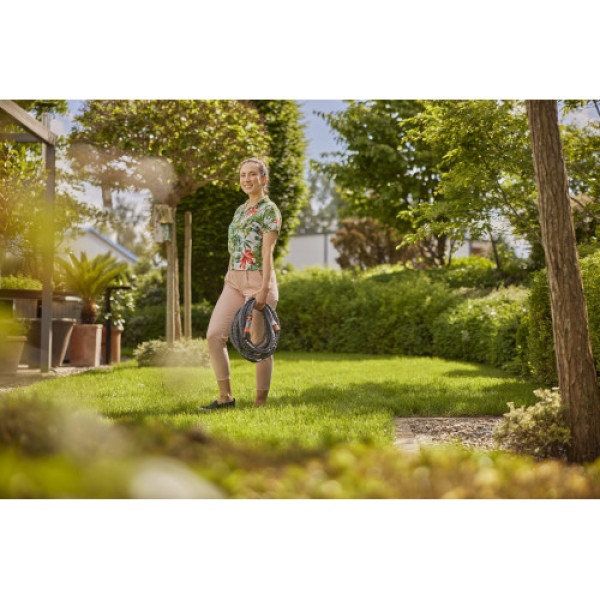 Шланг Gardena Liano Life Set текстильний садовий 13 мм 1/2" 20 м Шланг Gardena Liano Life Set текстильний садовий 13 мм 1/2" 20 м