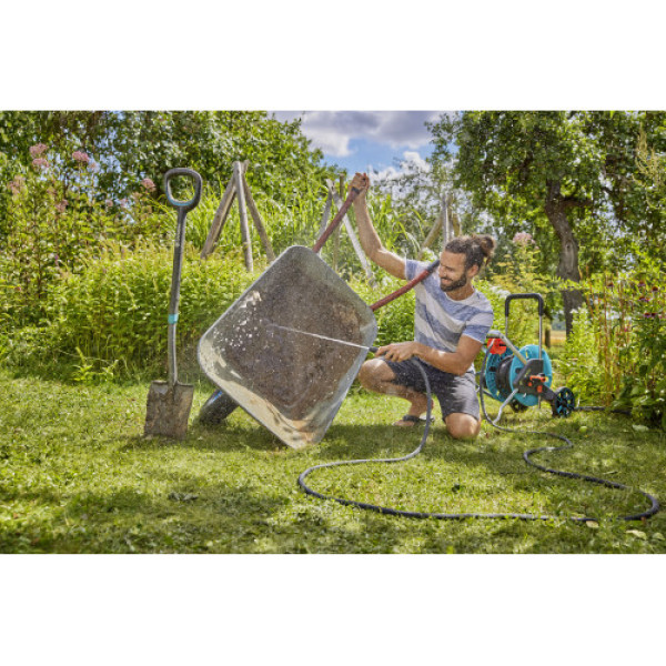Шланг Gardena Liano Life Set текстильний садовий 13 мм 1/2" 20 м Шланг Gardena Liano Life Set текстильний садовий 13 мм 1/2" 20 м
