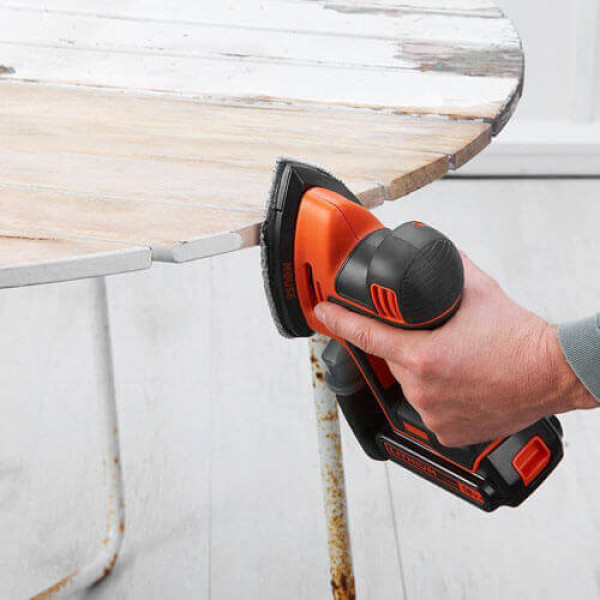 Шліфмашина вібраційна акумуляторна BLACK+DECKER BDCDS18 Шліфмашина вібраційна акумуляторна BLACK+DECKER BDCDS18
