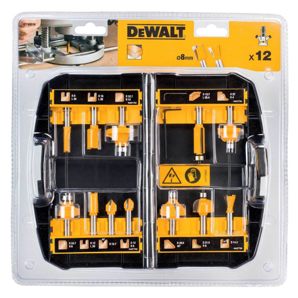 Набор фрез универсальный DeWALT DT90016 Набор фрез универсальный DeWALT DT90016