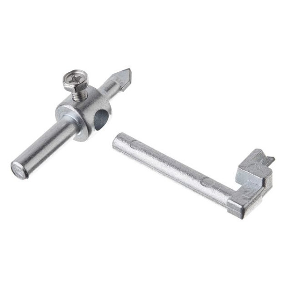 Циркуль для різання плитки, для дриля, 20–100 мм INTERTOOL HT-0341 Циркуль для різання плитки, для дриля, 20–100 мм INTERTOOL HT-0341