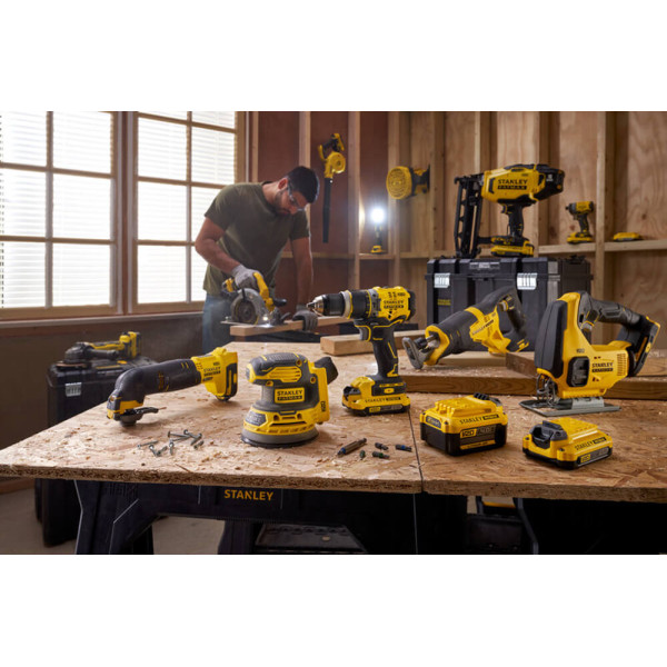 Полировальная машина аккумуляторная STANLEY FATMAX SFMCE100B Полировальная машина аккумуляторная STANLEY FATMAX SFMCE100B
