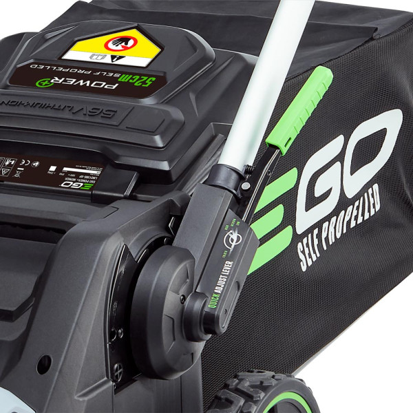 Газонокосарка EGO LM2135E-SP акумуляторна самохідна, 56 В, 52 см (0500019007) Газонокосарка EGO LM2135E-SP акумуляторна самохідна, 56 В, 52 см (0500019007)