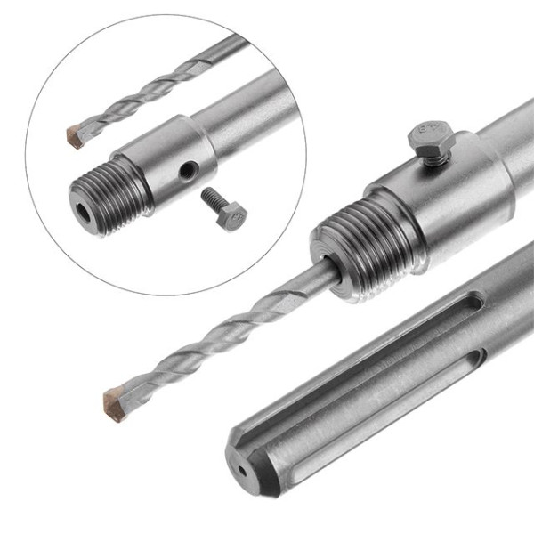 Перехідник SDS-Max для коронок по бетону, 600 мм INTERTOOL SD-0438 Перехідник SDS-Max для коронок по бетону, 600 мм INTERTOOL SD-0438
