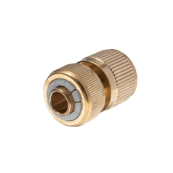 Конектор латунний 1/2" на шланг 1/2", STORM INTERTOOL GE-1216 Конектор латунний 1/2" на шланг 1/2", STORM INTERTOOL GE-1216