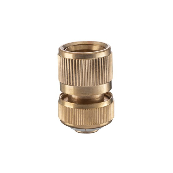 Конектор латунний 1/2" на шланг 1/2", STORM INTERTOOL GE-1216 Конектор латунний 1/2" на шланг 1/2", STORM INTERTOOL GE-1216