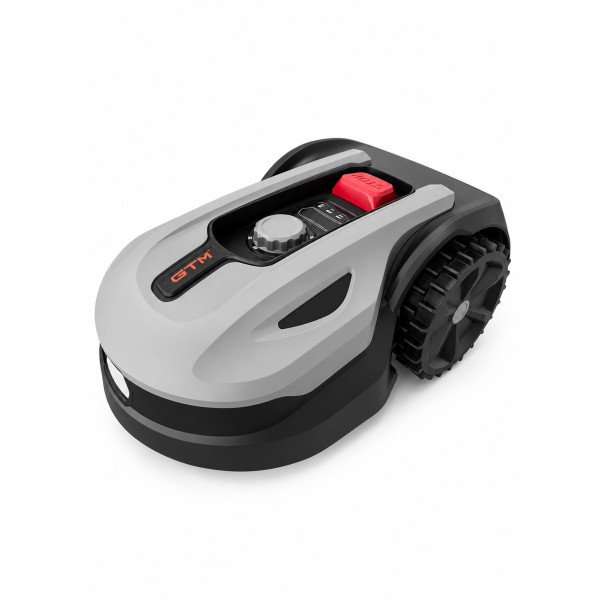 Газонокосарка-робот GTM RLM600/18W 600 кв.м із зарядною станцією та комплектом для встановлення (RLM600/18W) Газонокосарка-робот GTM RLM600/18W 600 кв.м із зарядною станцією та комплектом для встановлення (RLM600/18W)