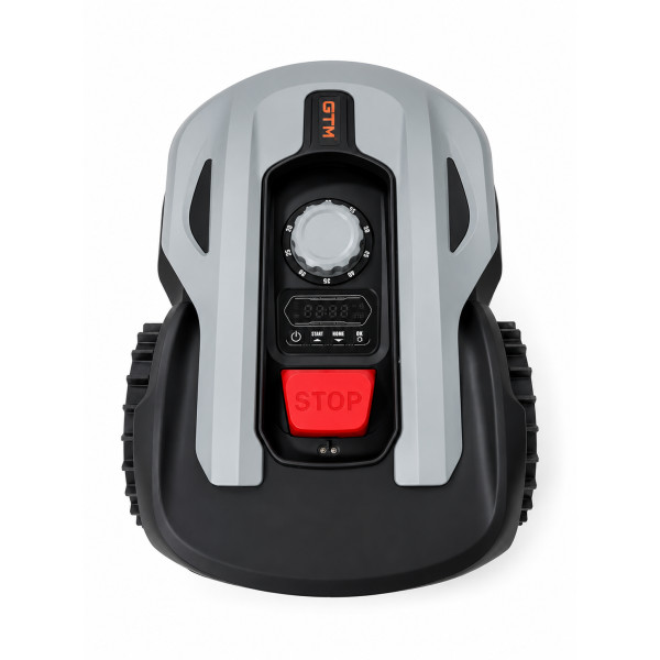 Газонокосарка-робот GTM RLM600/18W 600 кв.м із зарядною станцією та комплектом для встановлення (RLM600/18W) Газонокосарка-робот GTM RLM600/18W 600 кв.м із зарядною станцією та комплектом для встановлення (RLM600/18W)