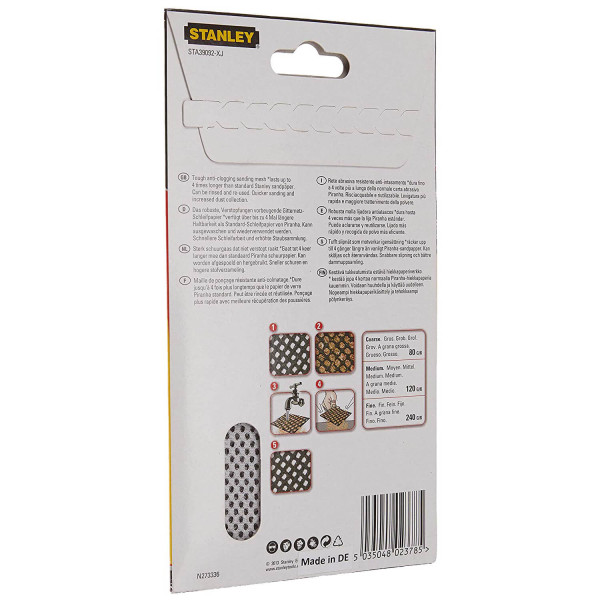 Сетка шлифовальная STANLEY STA39092 Сетка шлифовальная STANLEY STA39092