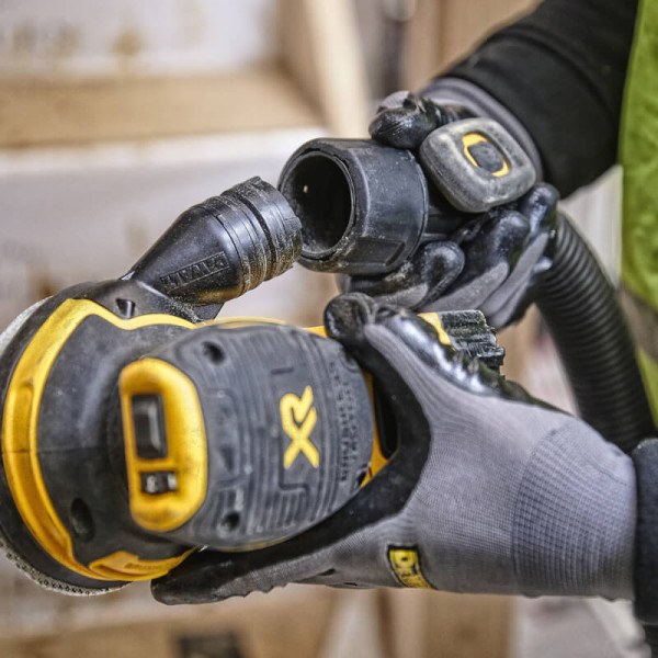 Шліфмашина ексцентрикова акумуляторна безщіткова DeWALT DCW210N Шліфмашина ексцентрикова акумуляторна безщіткова DeWALT DCW210N