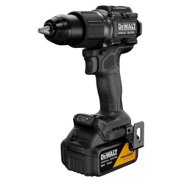 Дриль-шурупокрут ударний McLaren F1 TEAM SPECIAL EDITION DeWALT DCD86MM2KT Дриль-шурупокрут ударний McLaren F1 TEAM SPECIAL EDITION DeWALT DCD86MM2KT