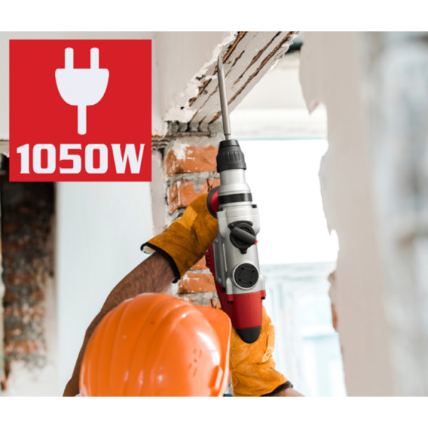 Перфоратор HECHT 1028, потужність 1050 Вт Перфоратор HECHT 1028, потужність 1050 Вт
