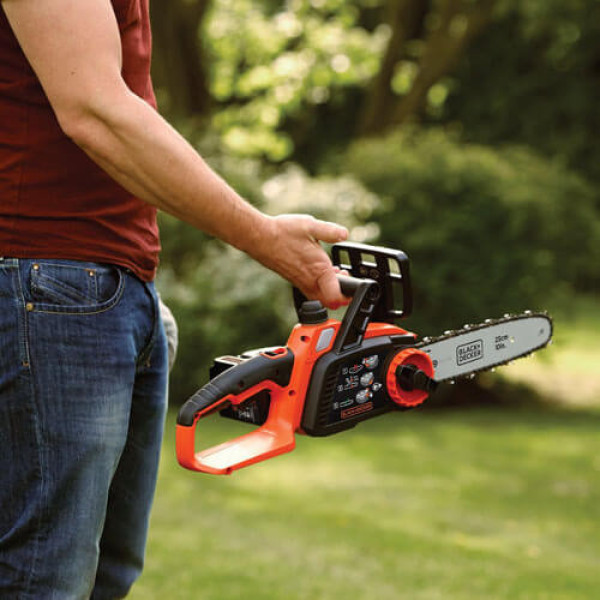 Пила цепная аккумуляторная BLACK+DECKER GKC1825L20 Пила цепная аккумуляторная BLACK+DECKER GKC1825L20