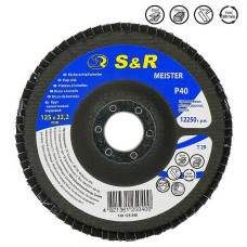 Круг зачисний пелюстковий S & R Meister 125x22.2, Z40
