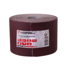 Шкурка шліфувальна, тканинна основа, К36, 200 мм × 50 м INTERTOOL BT-0713