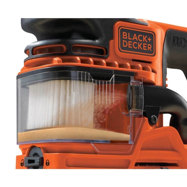Шліфмашина вібраційна мережева BLACK+DECKER KA330E Шліфмашина вібраційна мережева BLACK+DECKER KA330E