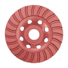 Фреза шліфувальна торцева алмазна Turbo, 125×22,2 мм, 20-22%, 10000 об/хв INTERTOOL CT-6225