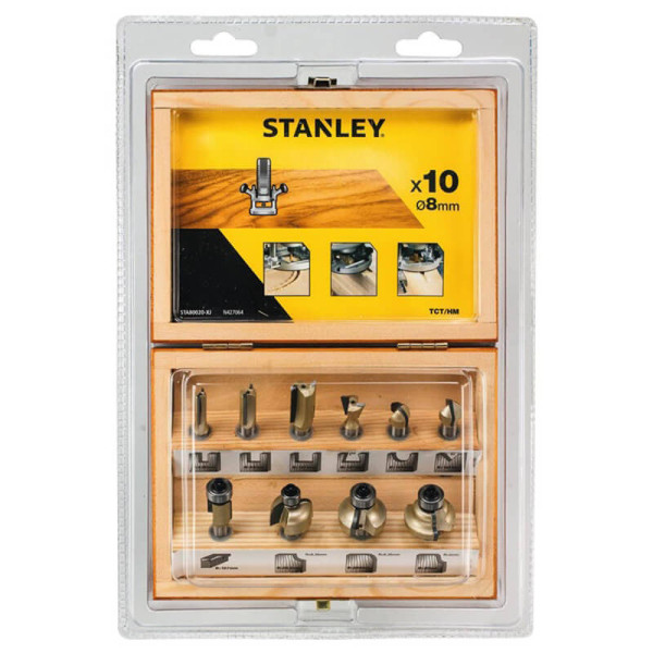 Набор фрез STANLEY STA80020 Набор фрез STANLEY STA80020