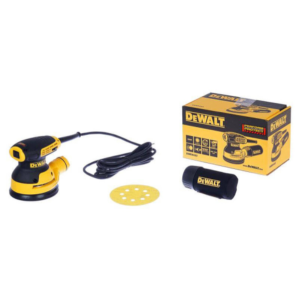 Шліфмашина ексцентрикова мережева DeWALT DWE6423 Шліфмашина ексцентрикова мережева DeWALT DWE6423
